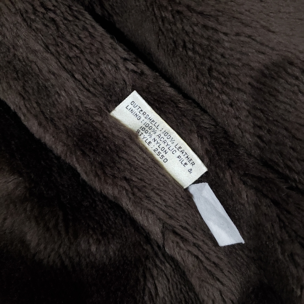 Leather Bomber Jacket Bermans Biker Jacket Bomber Jacket - Picture 5 of 5